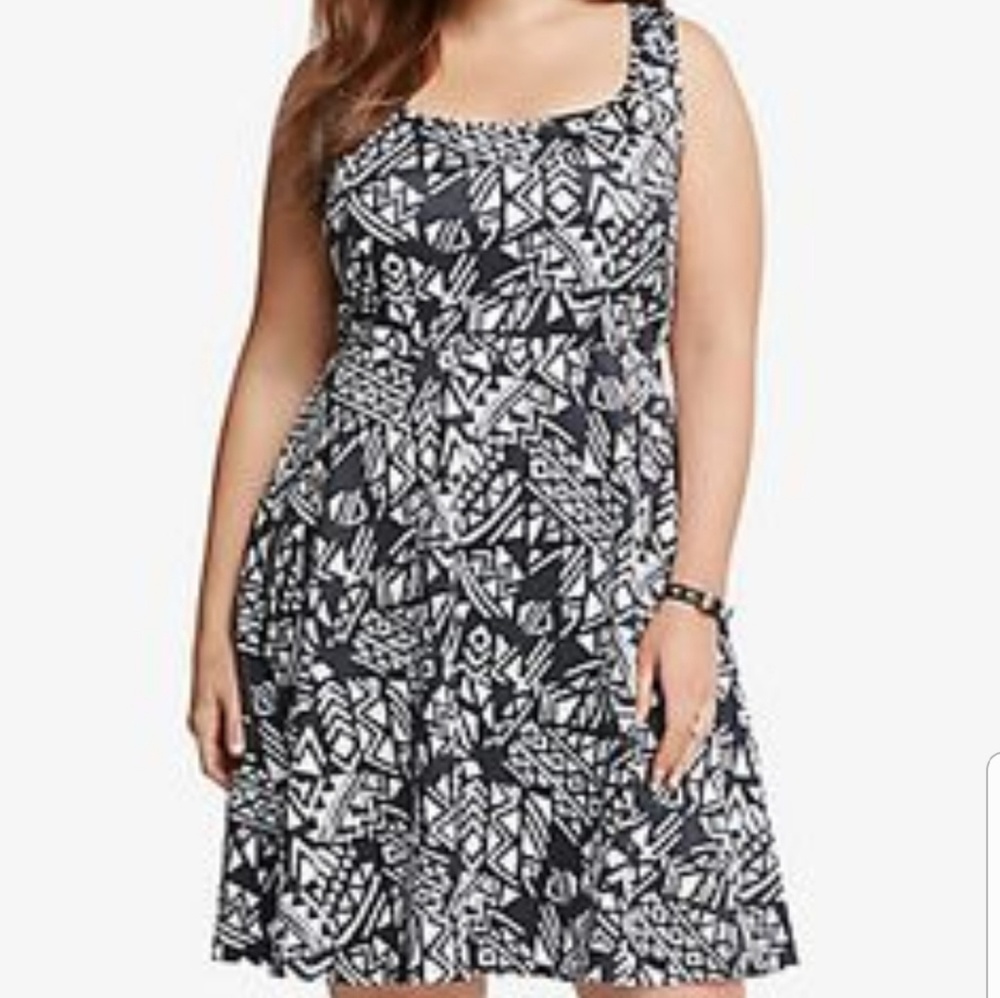 SOLD Tribal print dress